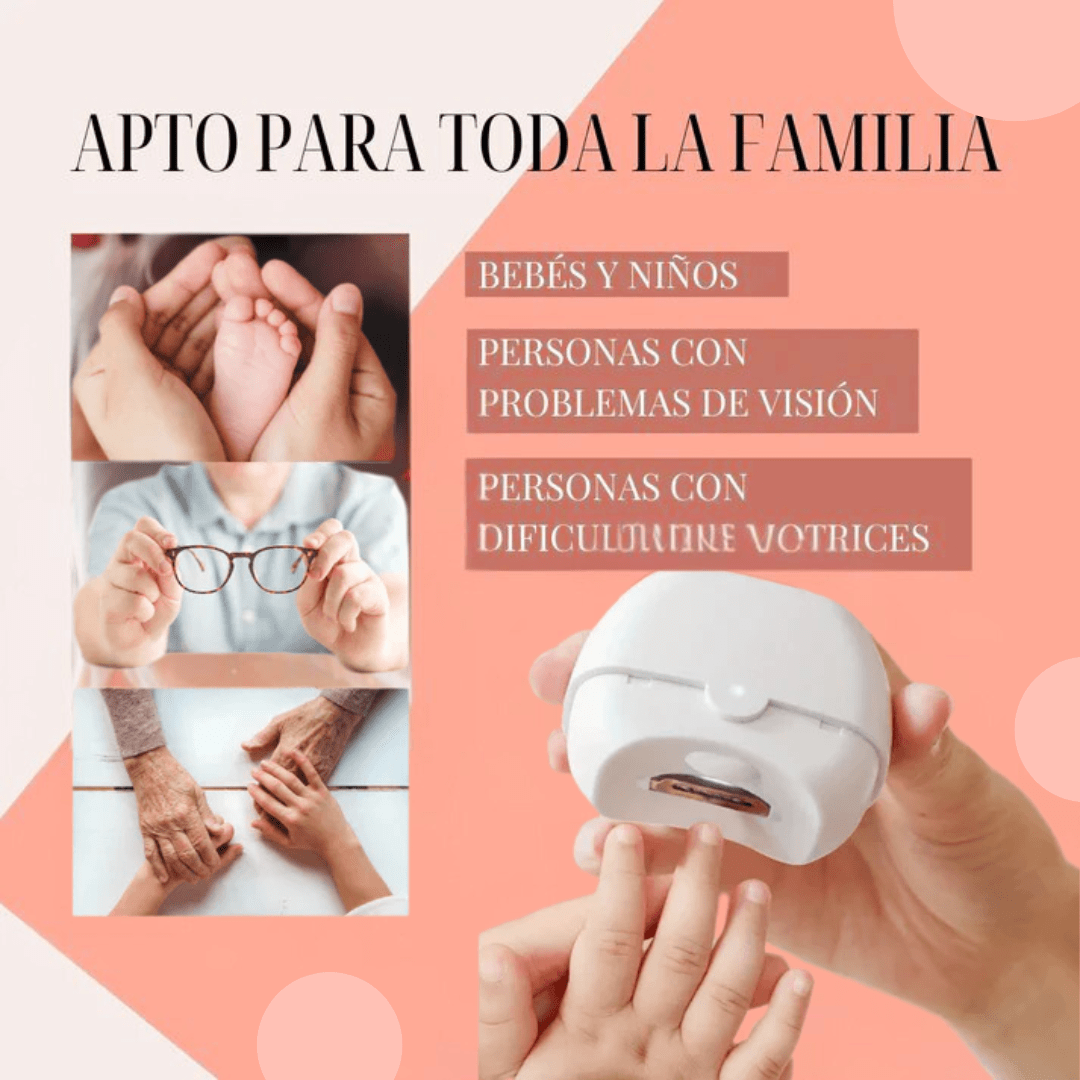 Cortador de Uñas Electrico NAIL CLIPPER