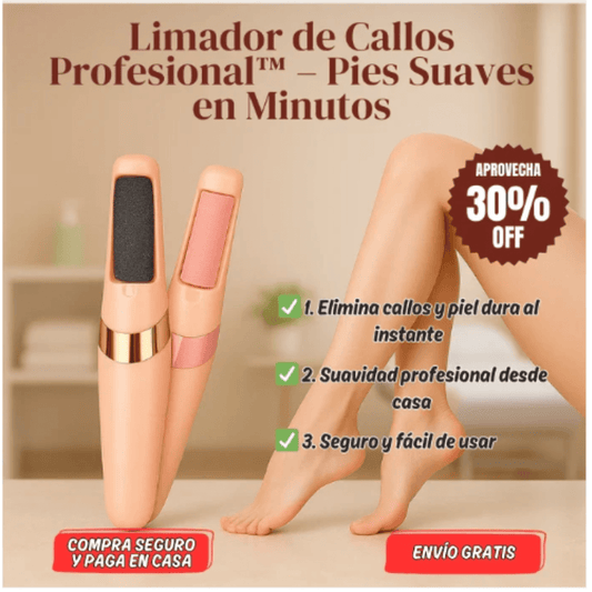 Limador de Callos Profesional™ – Pies Suaves en Minutos