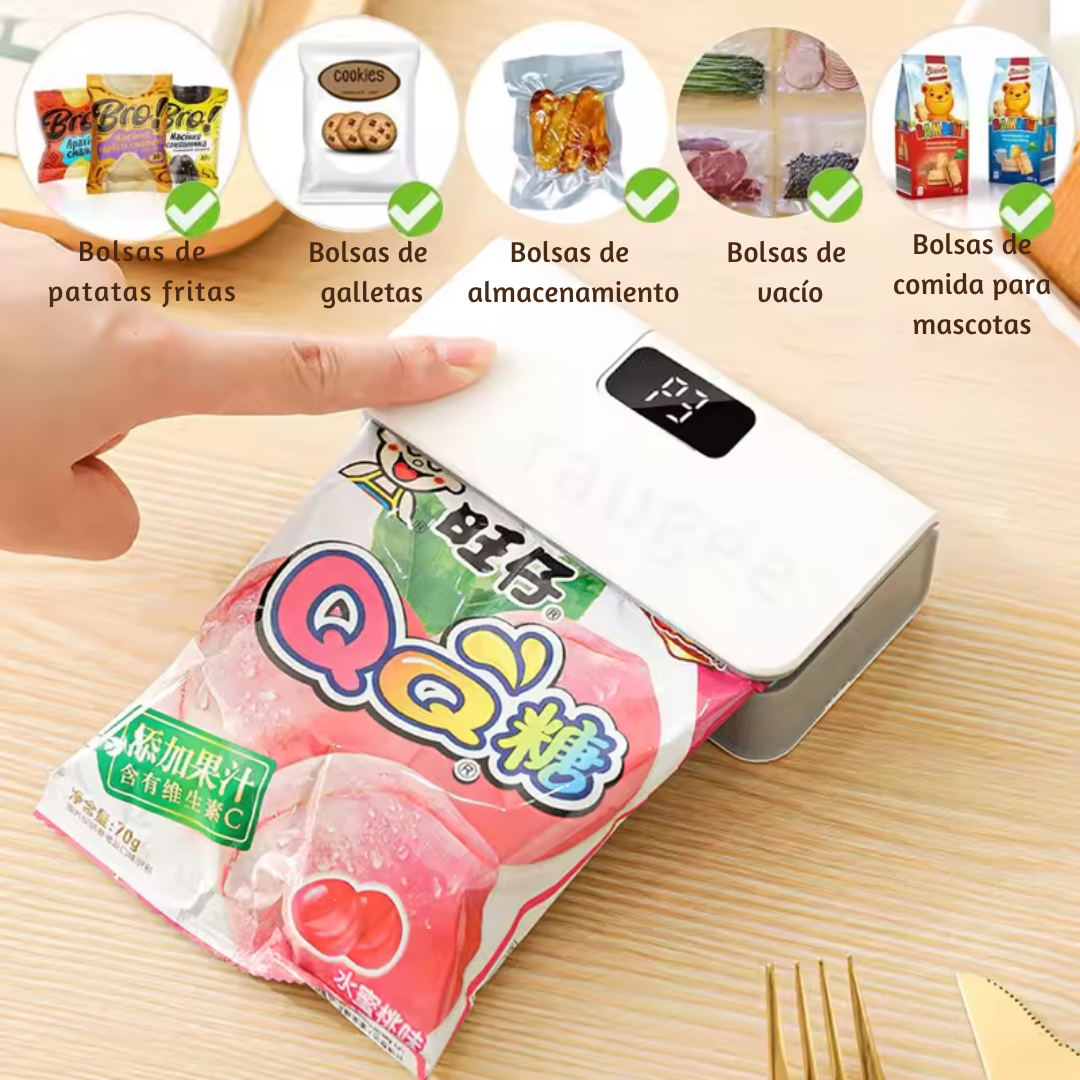 SnowOra El sellador de bolsas de cocina definitivo