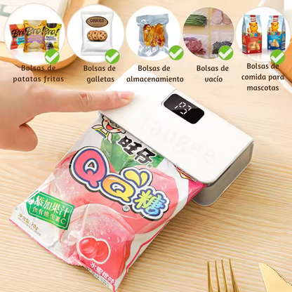 SnowOra El sellador de bolsas de cocina definitivo