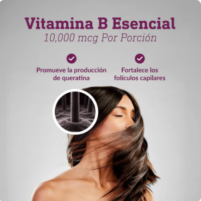 Suplemento Natural para Fortalecer tu Cabello