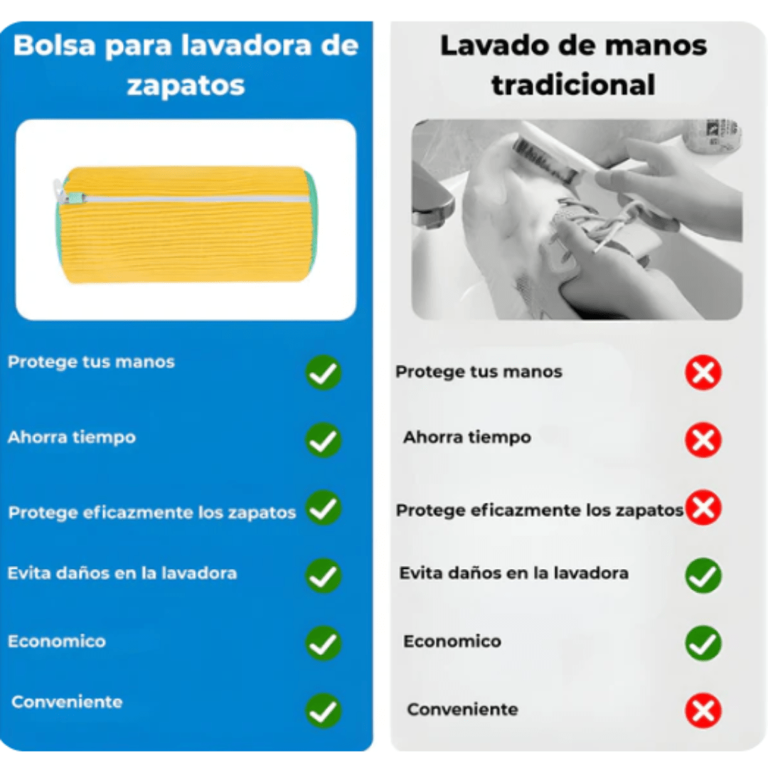 WashBag Pro™ BOLSA PARA LAVAR ZAPATOS