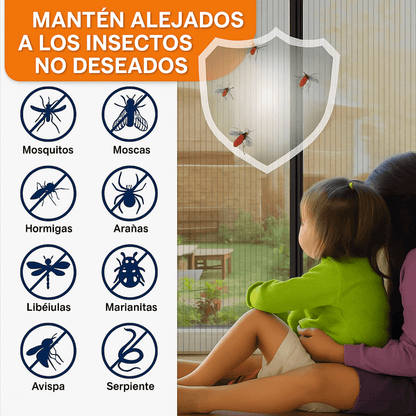 🦟🏡 Cortina Magnética Premium | Fácil de Instalar. ¡Dile adiós a los mosquitos!