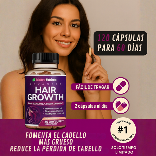 Suplemento Natural para Fortalecer tu Cabello